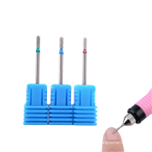 China factory nail drill machine polish sanding head clean cuticle file diamond nail drill bit for nail art